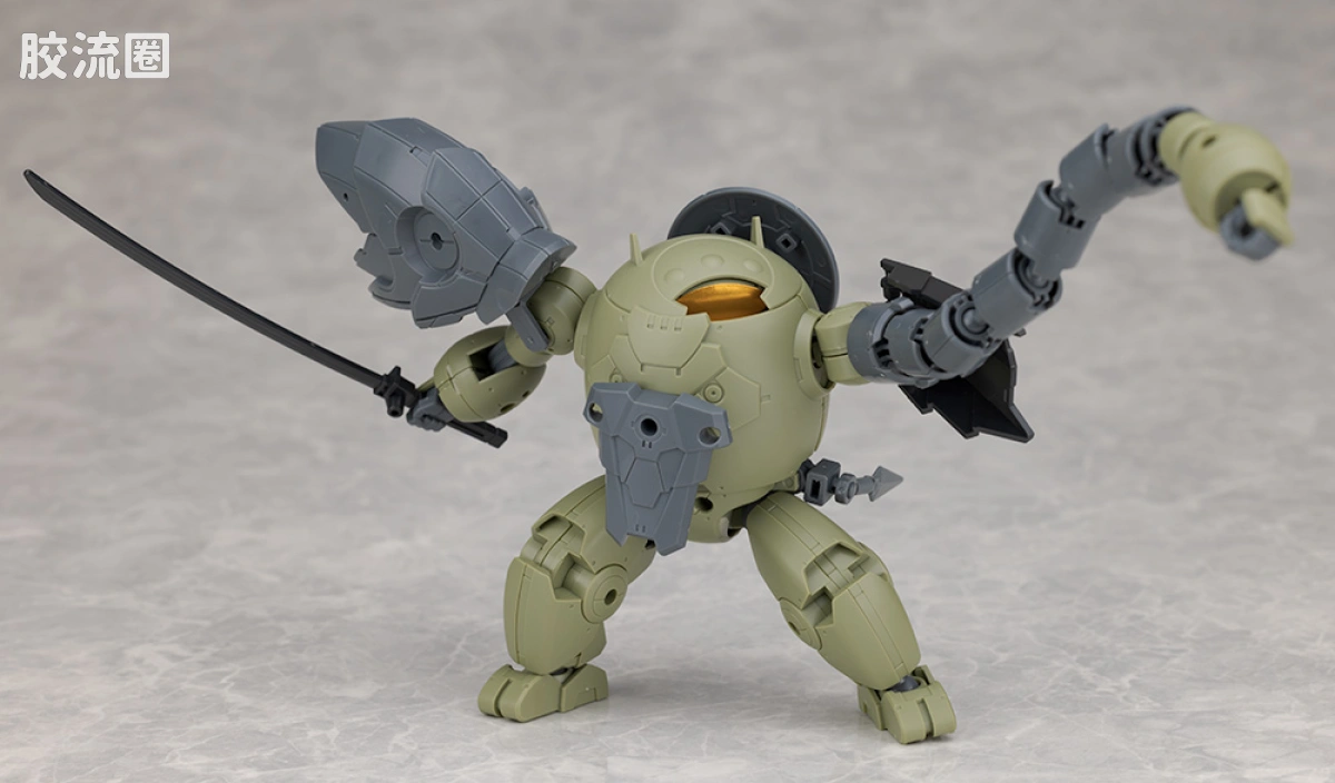 30MM 1/144 Extended Armament Vehicle EV-12 Exa Vehicle(装甲突击机Ver.) - 图片