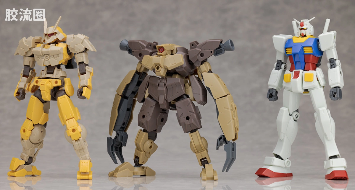 30MM 1/144 加德努瓦/Gardonova&雷维尔努瓦/Revernova（拜隆军） 45 bEXM-29 加尔德诺瓦[棕色] - 图片