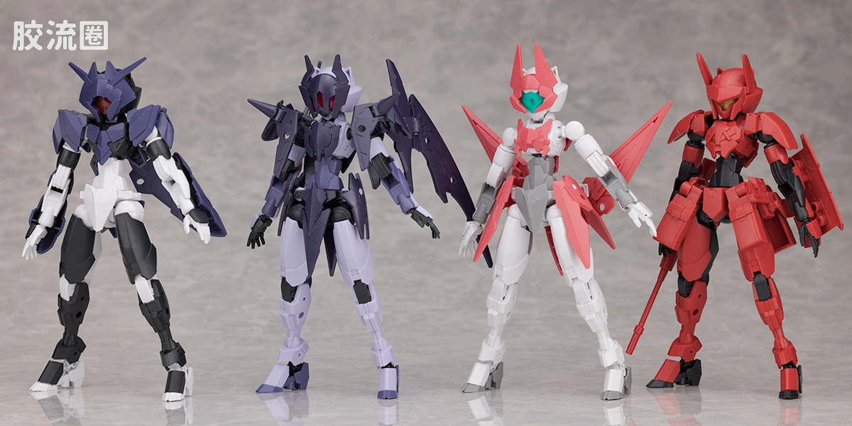 30MM 1/144 斯匹纳提亚/Spinatia（马克西昂军） 49 EXM-E7r 斯匹纳提娅(死神型) - 图片