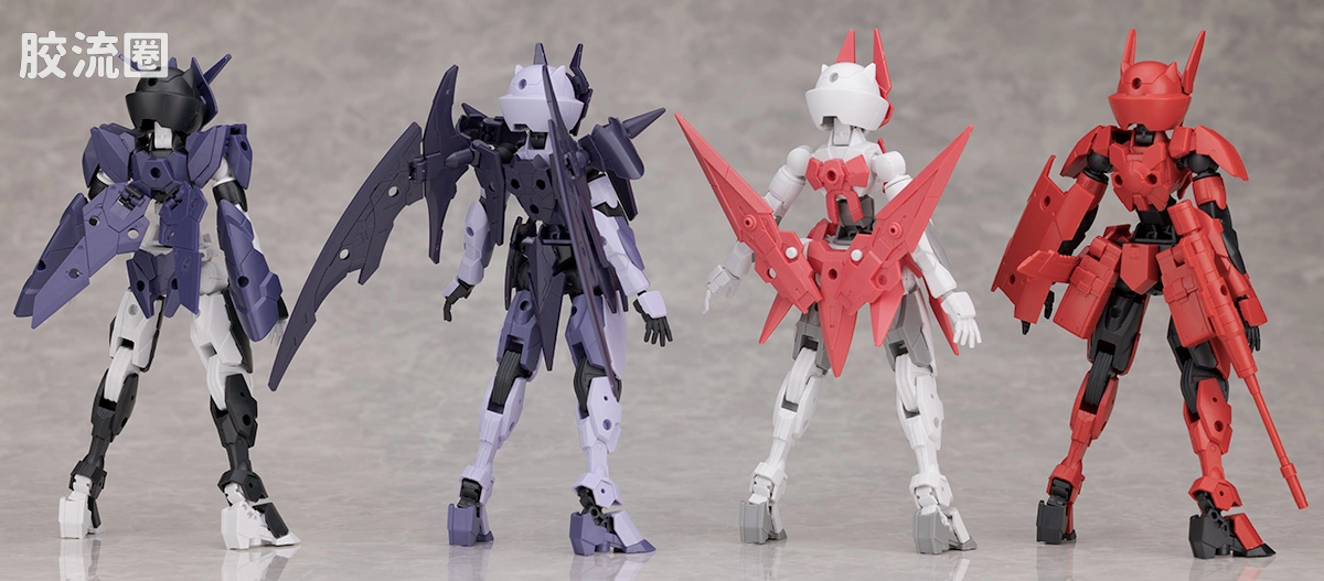 30MM 1/144 斯匹纳提亚/Spinatia（马克西昂军） 49 EXM-E7r 斯匹纳提娅(死神型) - 图片