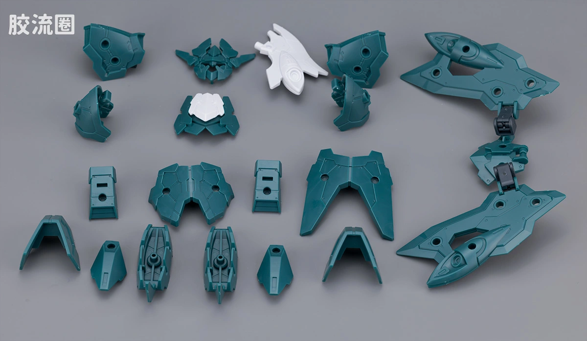 30MM 1/144 斯匹纳提/Spinatio（马克西昂军） EXM-A9p 斯匹纳提(海贼型) - 图片