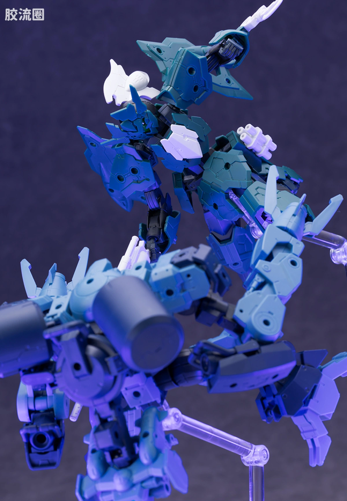 30MM 1/144 斯匹纳提/Spinatio（马克西昂军） EXM-A9p 斯匹纳提(海贼型) - 图片