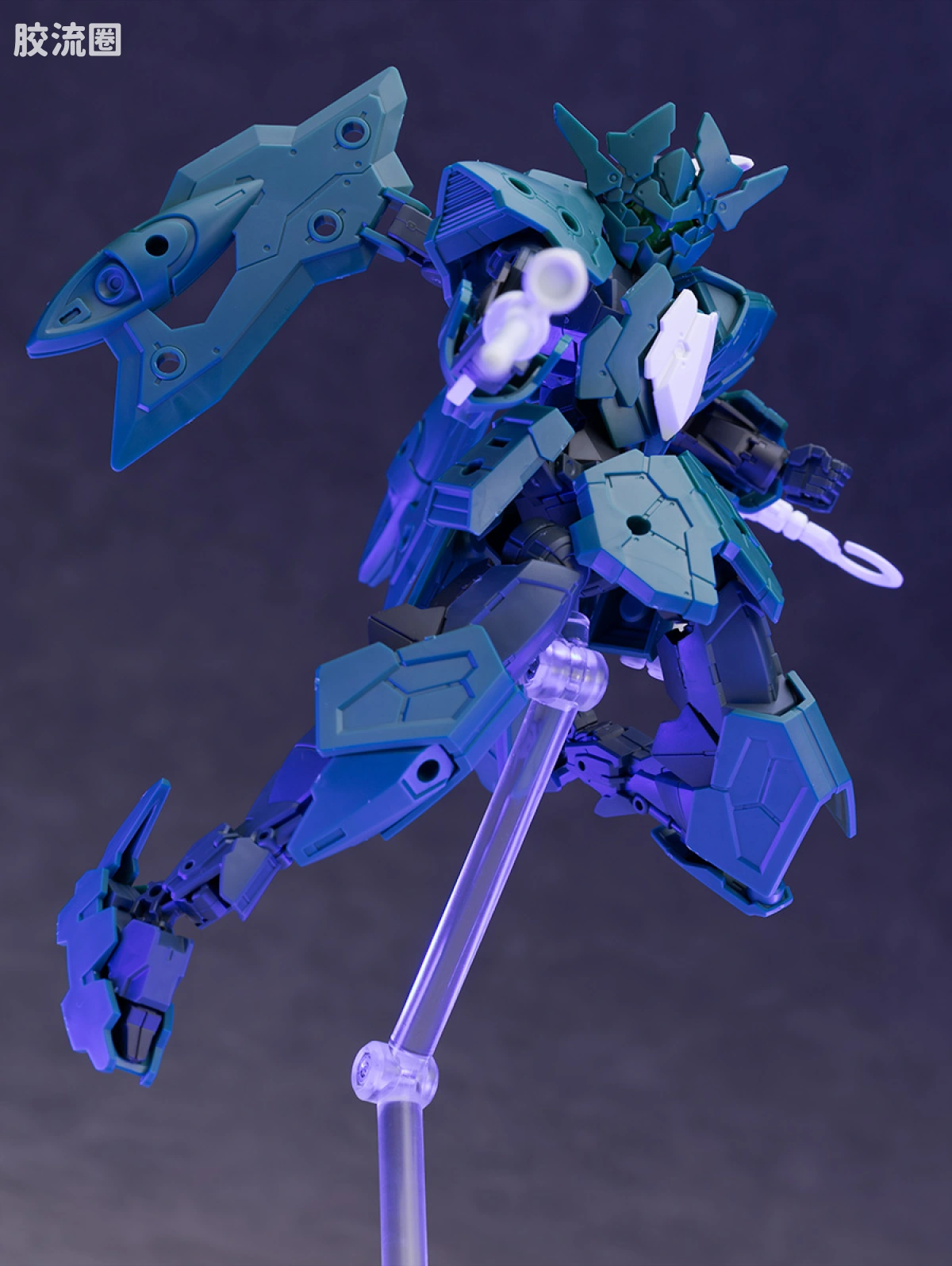 30MM 1/144 斯匹纳提/Spinatio（马克西昂军） EXM-A9p 斯匹纳提(海贼型) - 图片
