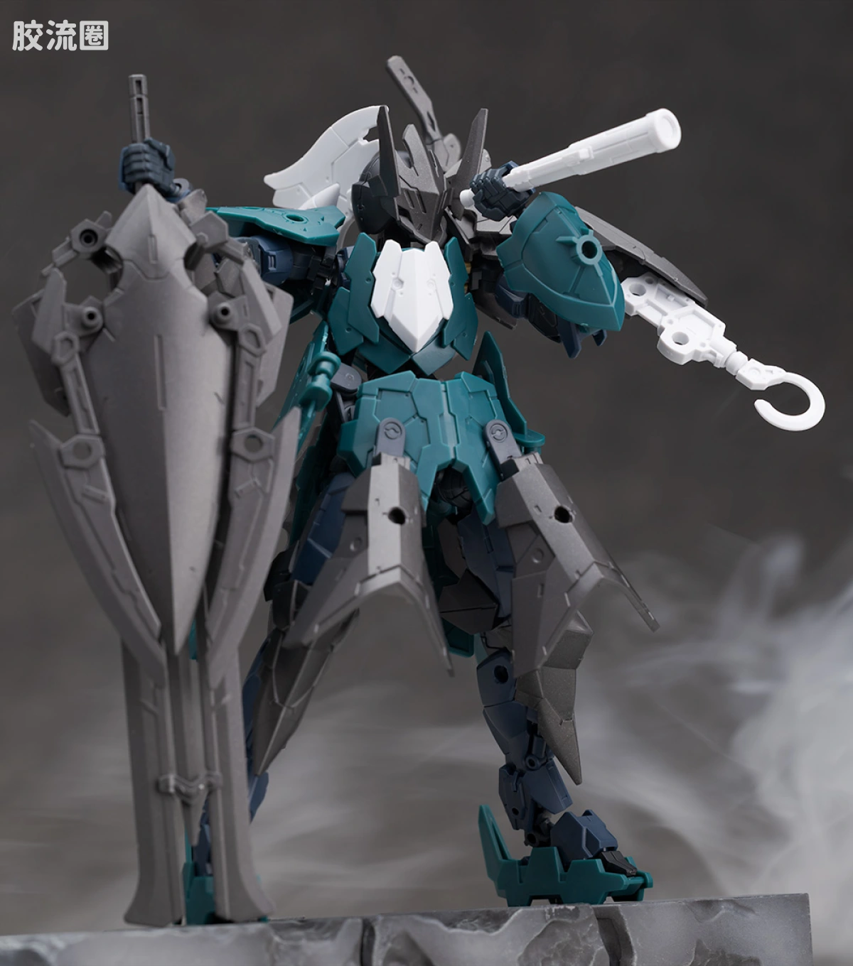 30MM 1/144 斯匹纳提/Spinatio（马克西昂军） EXM-A9p 斯匹纳提(海贼型) - 图片
