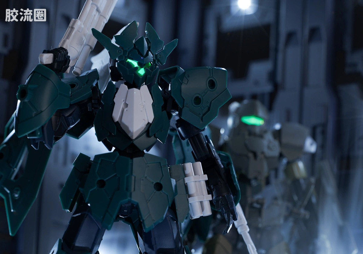 30MM 1/144 斯匹纳提/Spinatio（马克西昂军） EXM-A9p 斯匹纳提(海贼型) - 图片