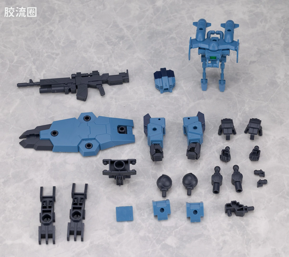 30MM 1/144 巴斯基洛特 （地球联合军） eEXM-9dm 巴斯基洛特(水中型) - 图片