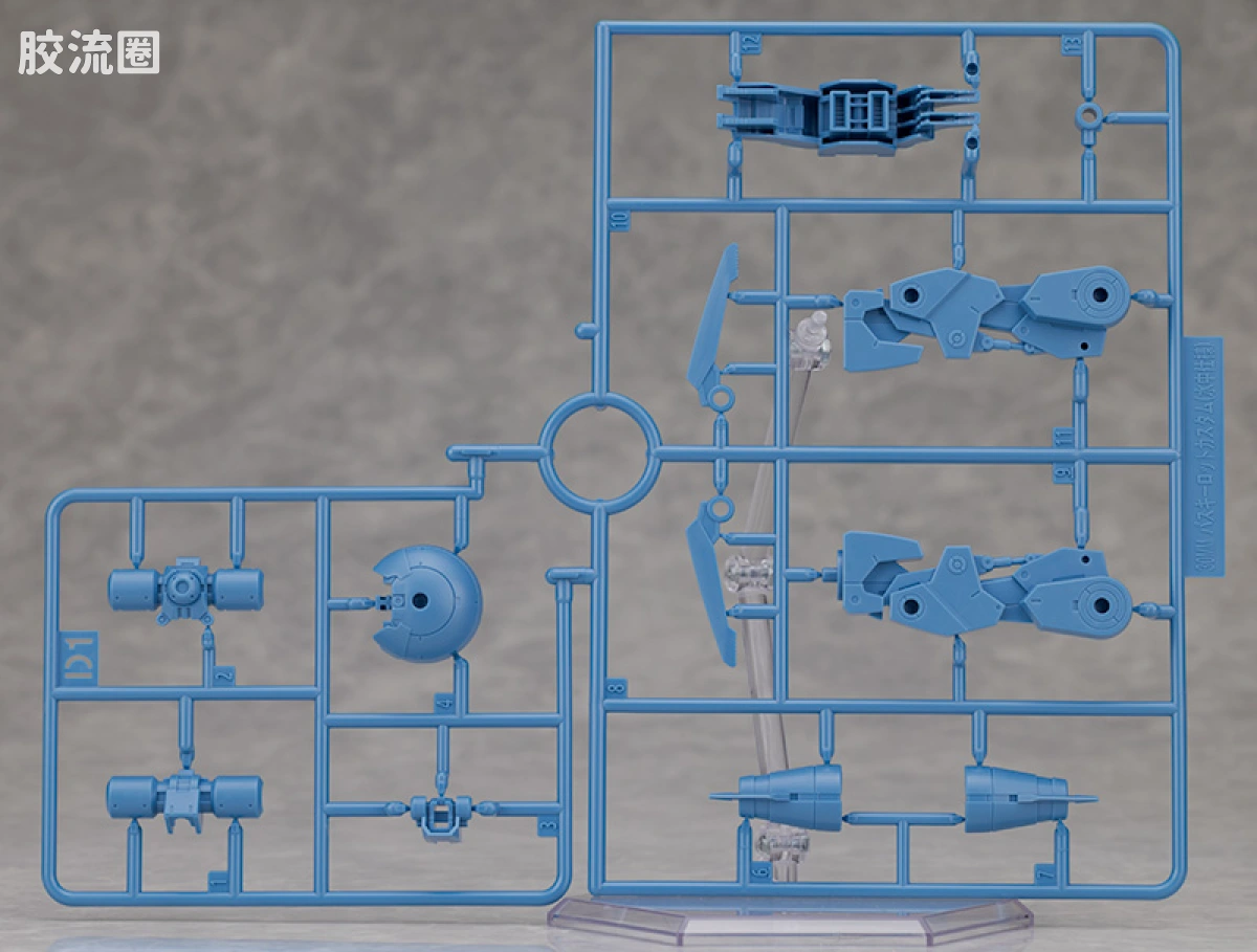 30MM 1/144 巴斯基洛特 （地球联合军） eEXM-9dm 巴斯基洛特(水中型) - 图片