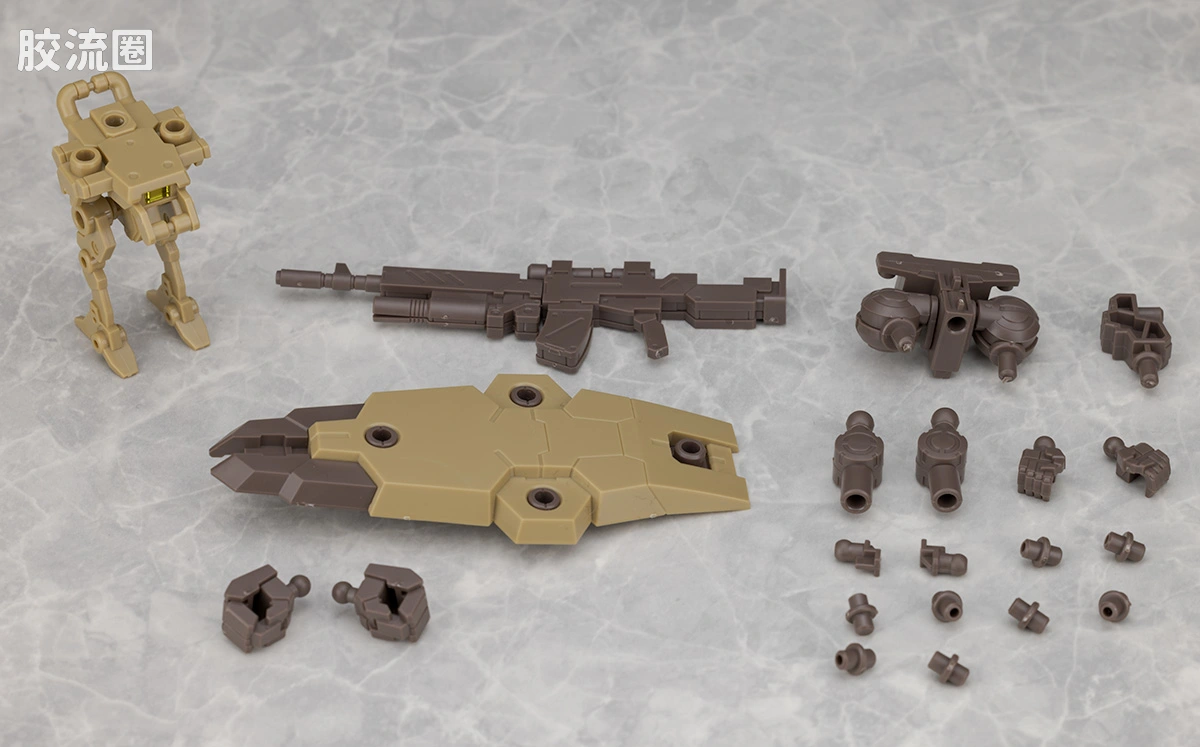 30MM 1/144 巴斯基洛特 （地球联合军） 62 eEXM-9 巴斯基洛特[棕色] - 图片