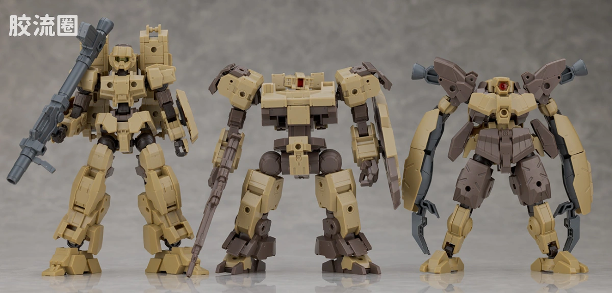 30MM 1/144 巴斯基洛特 （地球联合军） 62 eEXM-9 巴斯基洛特[棕色] - 图片