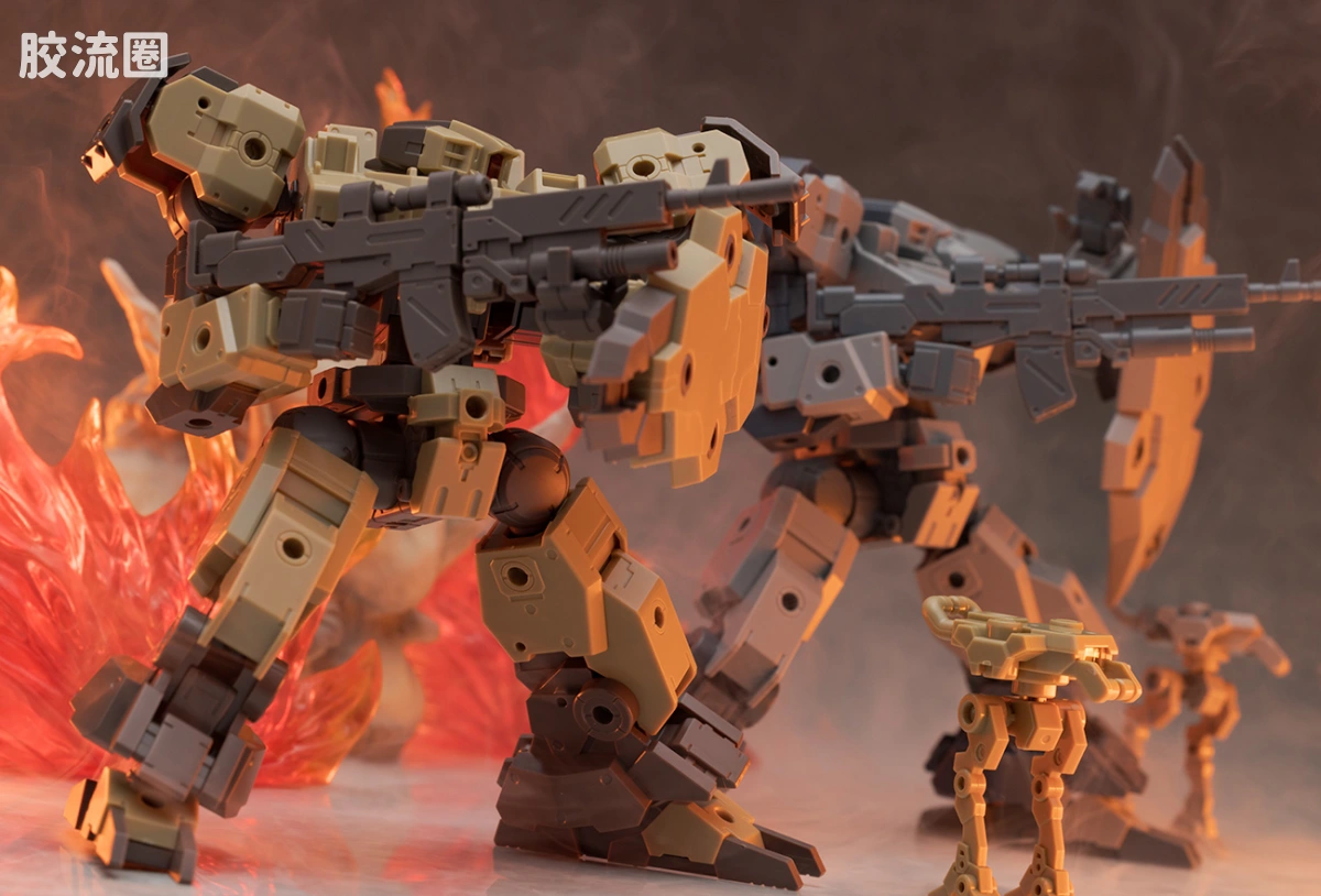 30MM 1/144 巴斯基洛特 （地球联合军） 62 eEXM-9 巴斯基洛特[棕色] - 图片