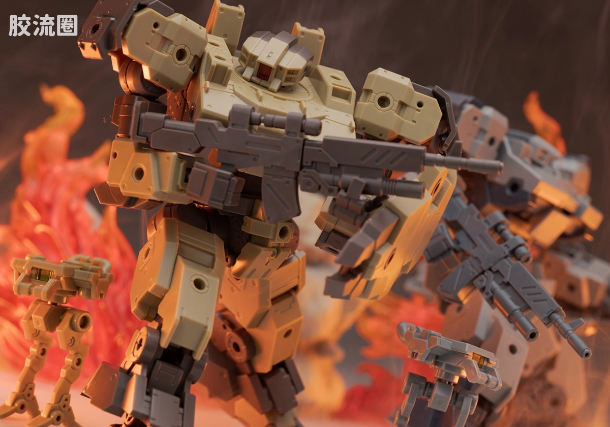 30MM 1/144 巴斯基洛特 （地球联合军） 62 eEXM-9 巴斯基洛特[棕色] - 图片