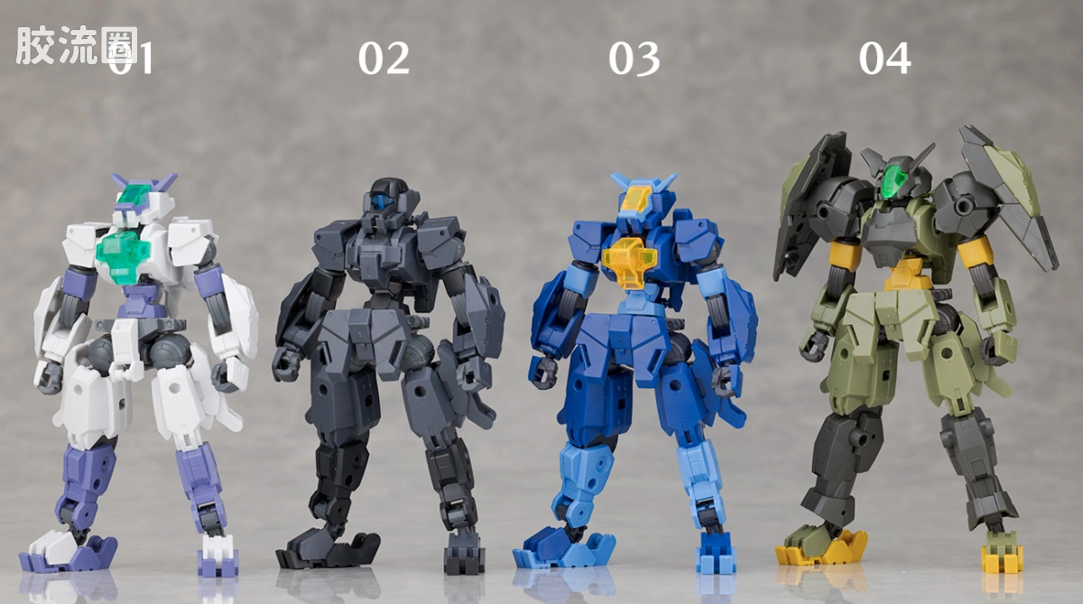 30MM 1/144 佛雷斯提艾利/Forestieri（地球联合军） eEXM-S04A 弗雷斯提耶利 04 - 图片