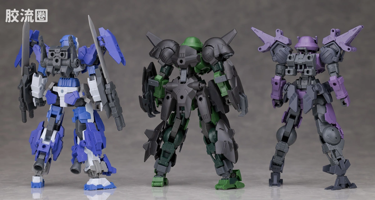 30MM 1/144 珀塔努瓦/Porta Nova（拜隆军） bEXM-15FA 全装甲波鲁塔诺瓦 - 图片