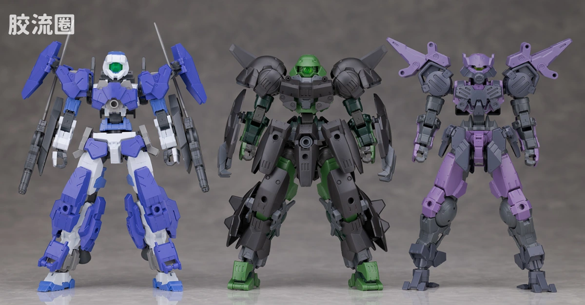 30MM 1/144 珀塔努瓦/Porta Nova（拜隆军） bEXM-15FA 全装甲波鲁塔诺瓦 - 图片