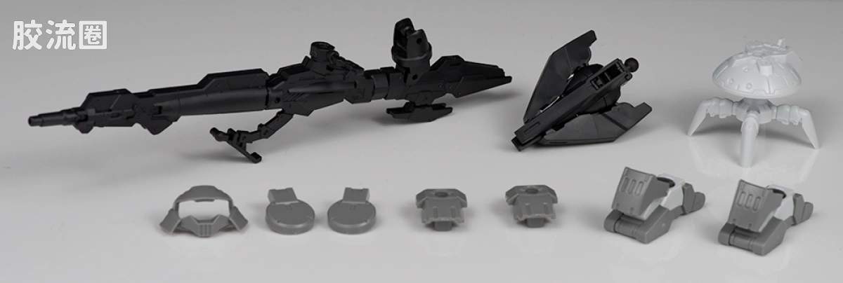 30MM 1/144 珀塔努瓦/Porta Nova（拜隆军） 18 bEXM-15 波鲁塔诺瓦 宇宙装备 灰色 - 图片
