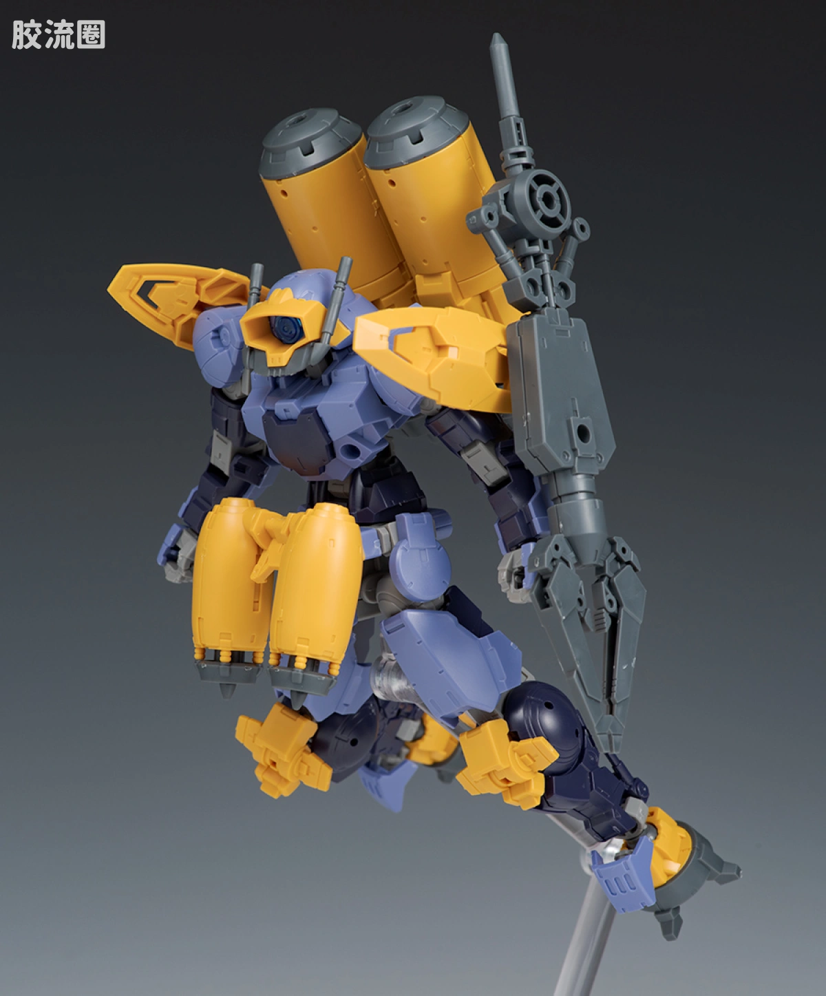 30MM 1/144 珀塔努瓦/Porta Nova（拜隆军） 22 bEXM-15 波鲁塔诺瓦 水中式样 紫色 - 图片