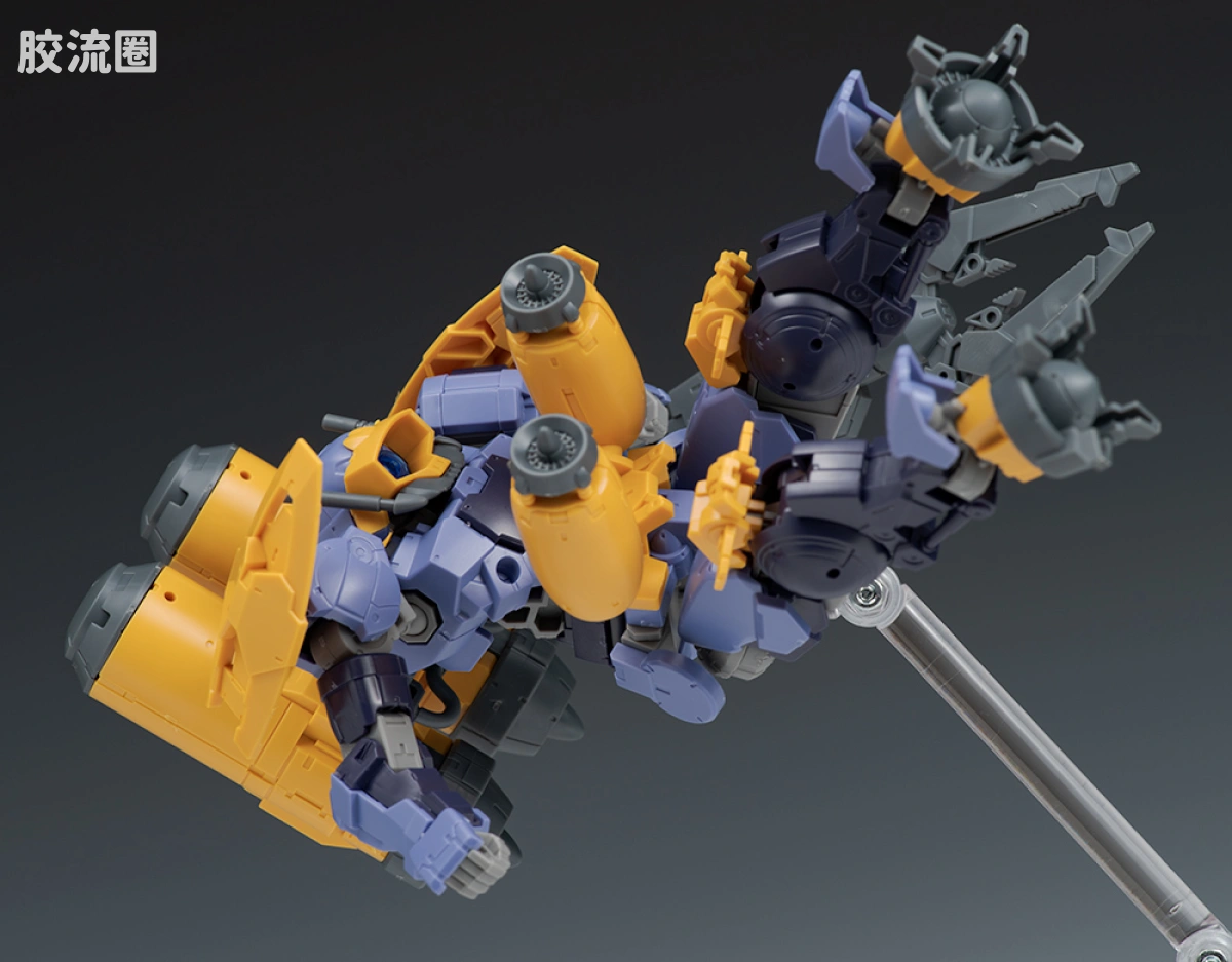 30MM 1/144 珀塔努瓦/Porta Nova（拜隆军） 22 bEXM-15 波鲁塔诺瓦 水中式样 紫色 - 图片