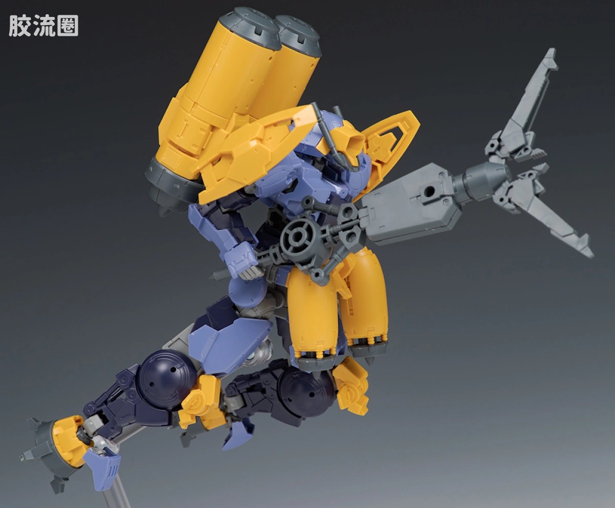 30MM 1/144 珀塔努瓦/Porta Nova（拜隆军） 22 bEXM-15 波鲁塔诺瓦 水中式样 紫色 - 图片