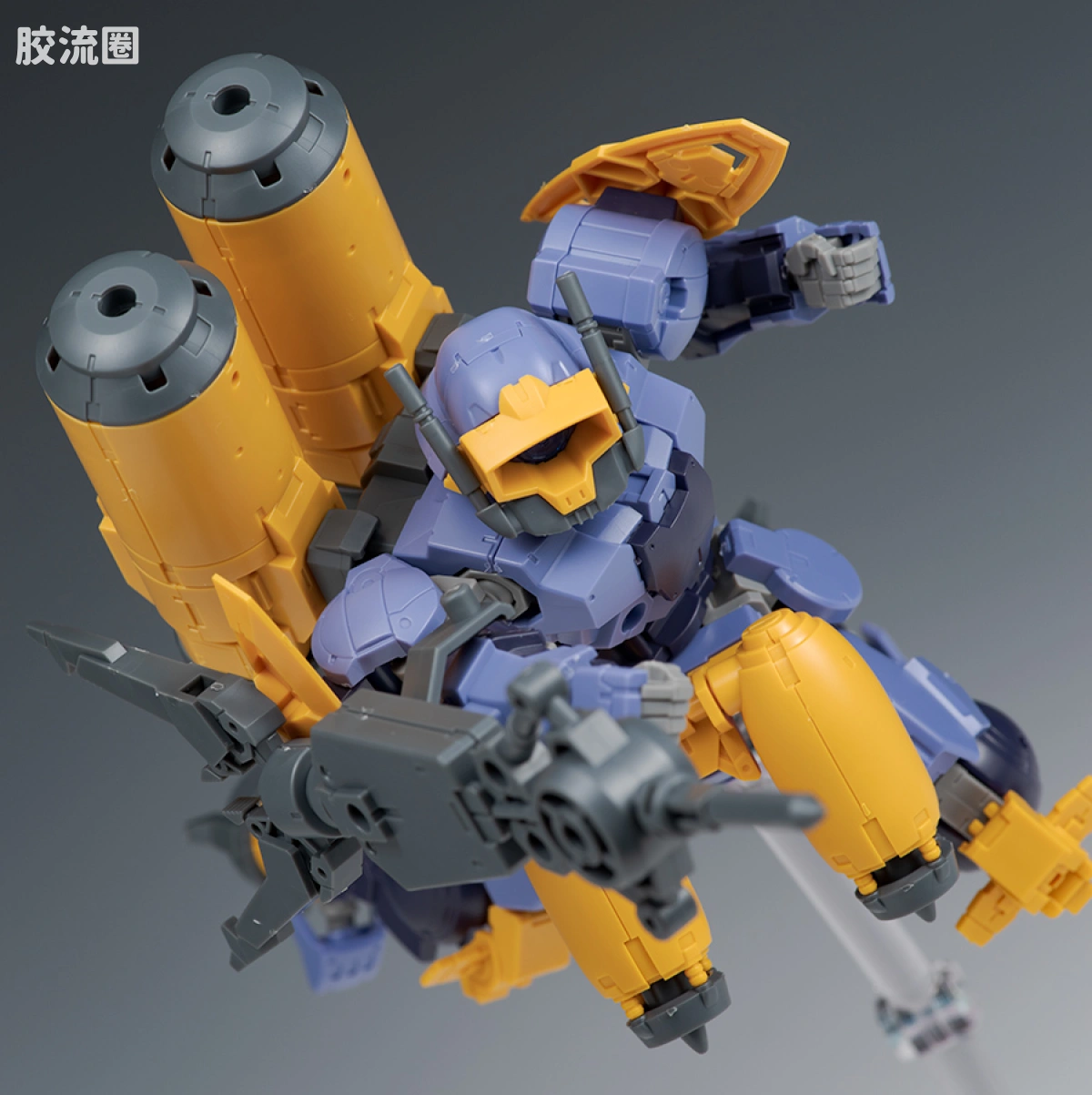 30MM 1/144 珀塔努瓦/Porta Nova（拜隆军） 22 bEXM-15 波鲁塔诺瓦 水中式样 紫色 - 图片