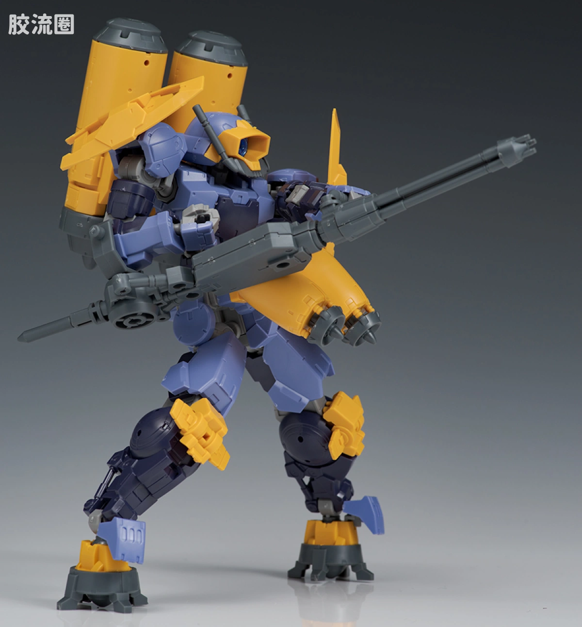 30MM 1/144 珀塔努瓦/Porta Nova（拜隆军） 22 bEXM-15 波鲁塔诺瓦 水中式样 紫色 - 图片
