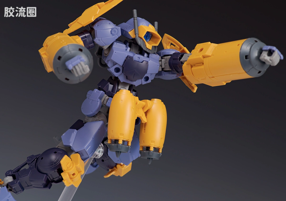 30MM 1/144 珀塔努瓦/Porta Nova（拜隆军） 22 bEXM-15 波鲁塔诺瓦 水中式样 紫色 - 图片