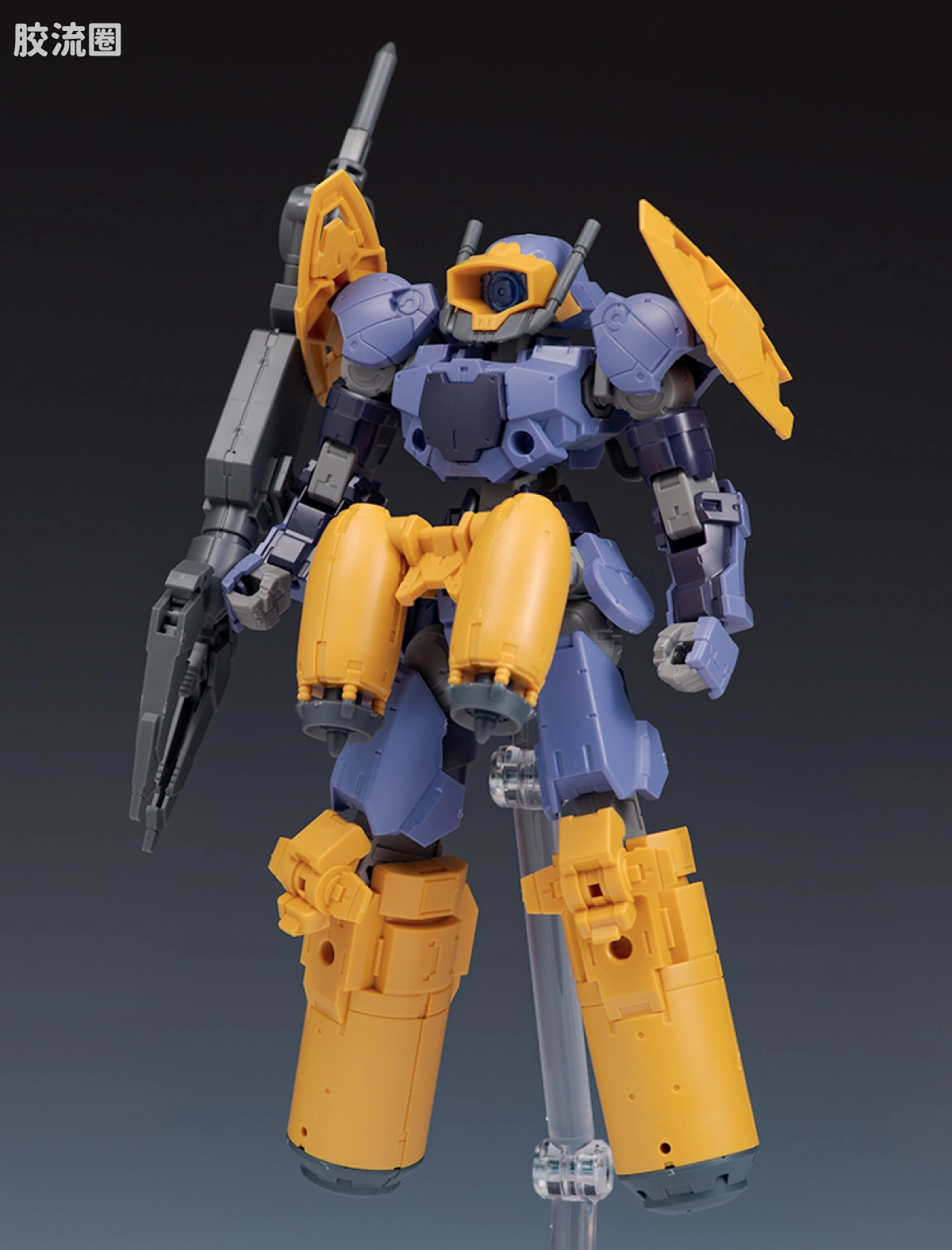 30MM 1/144 珀塔努瓦/Porta Nova（拜隆军） 22 bEXM-15 波鲁塔诺瓦 水中式样 紫色 - 图片