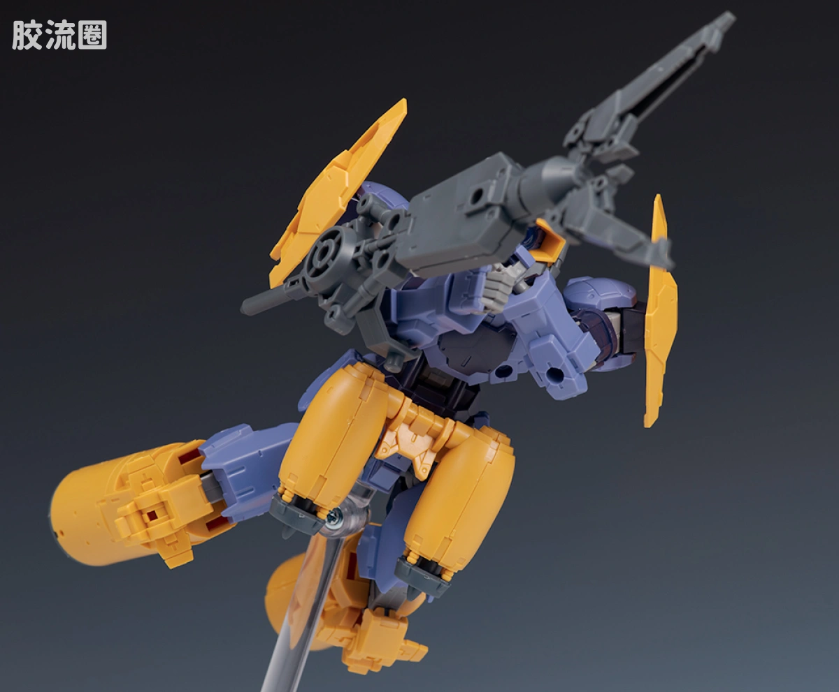 30MM 1/144 珀塔努瓦/Porta Nova（拜隆军） 22 bEXM-15 波鲁塔诺瓦 水中式样 紫色 - 图片