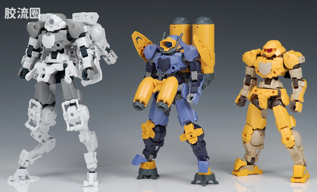 30MM 1/144 珀塔努瓦/Porta Nova（拜隆军） 22 bEXM-15 波鲁塔诺瓦 水中式样 紫色 - 图片