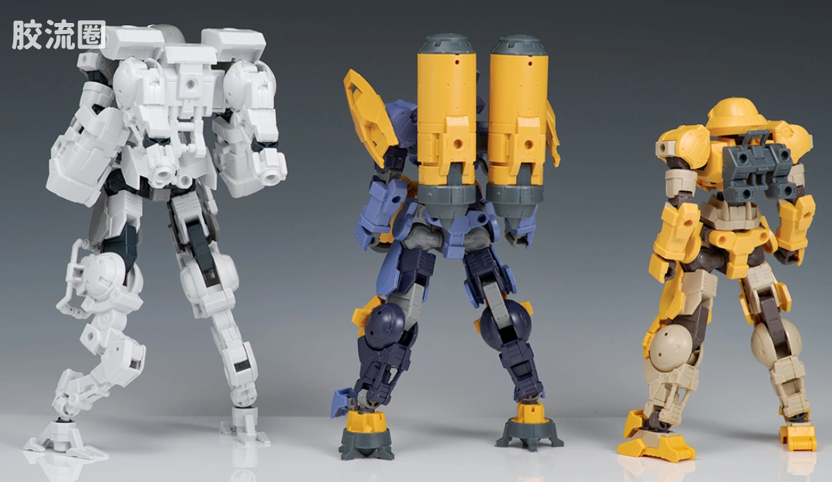 30MM 1/144 珀塔努瓦/Porta Nova（拜隆军） 22 bEXM-15 波鲁塔诺瓦 水中式样 紫色 - 图片