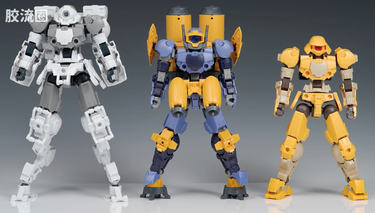 30MM 1/144 珀塔努瓦/Porta Nova（拜隆军） 22 bEXM-15 波鲁塔诺瓦 水中式样 紫色 - 图片