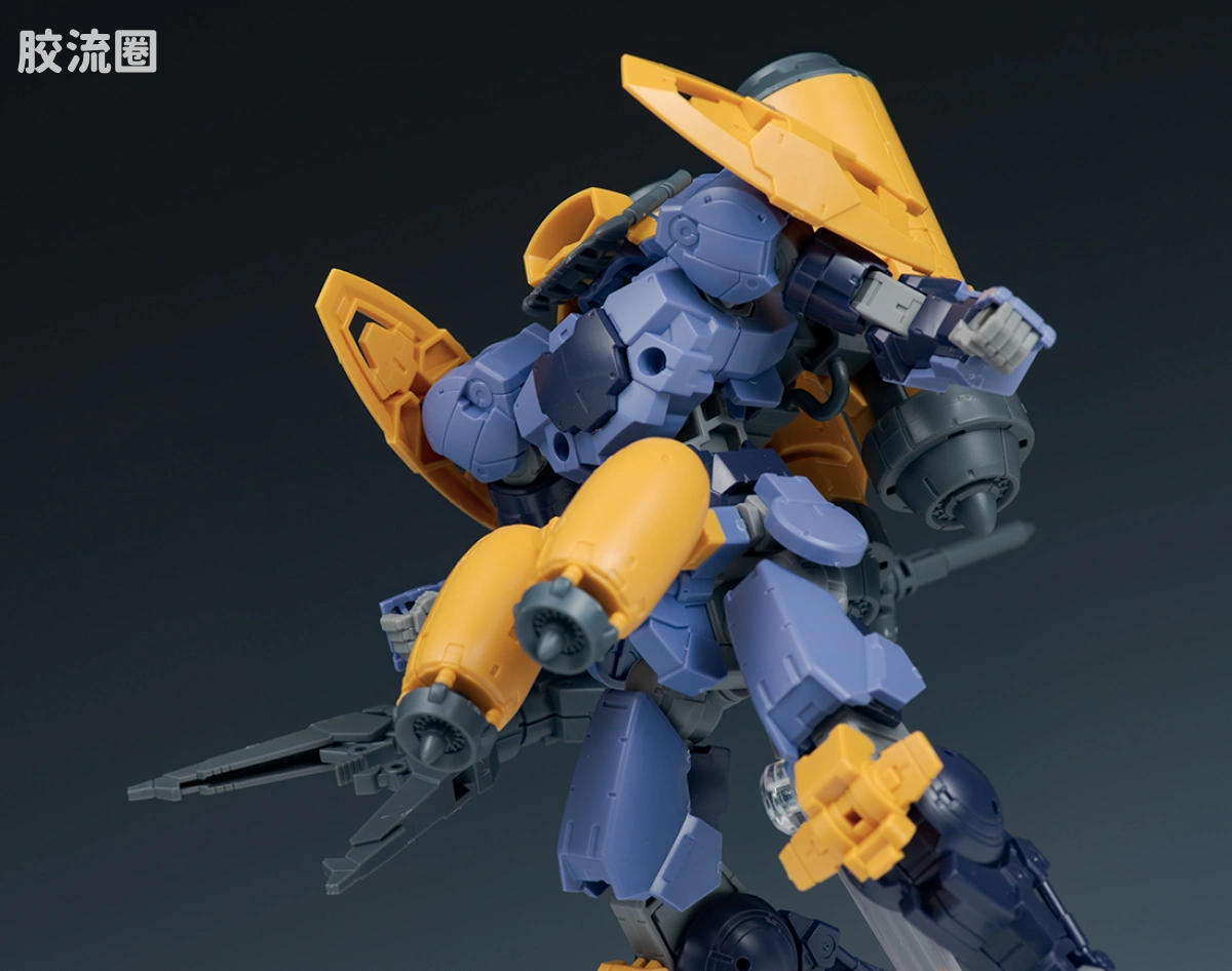 30MM 1/144 珀塔努瓦/Porta Nova（拜隆军） 22 bEXM-15 波鲁塔诺瓦 水中式样 紫色 - 图片
