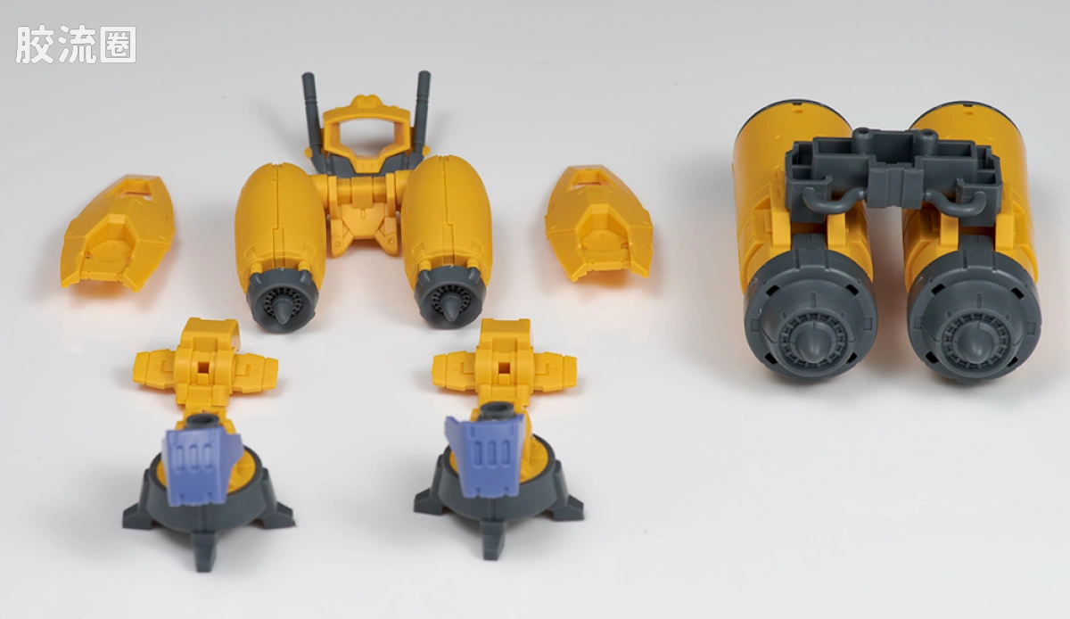 30MM 1/144 珀塔努瓦/Porta Nova（拜隆军） 22 bEXM-15 波鲁塔诺瓦 水中式样 紫色 - 图片