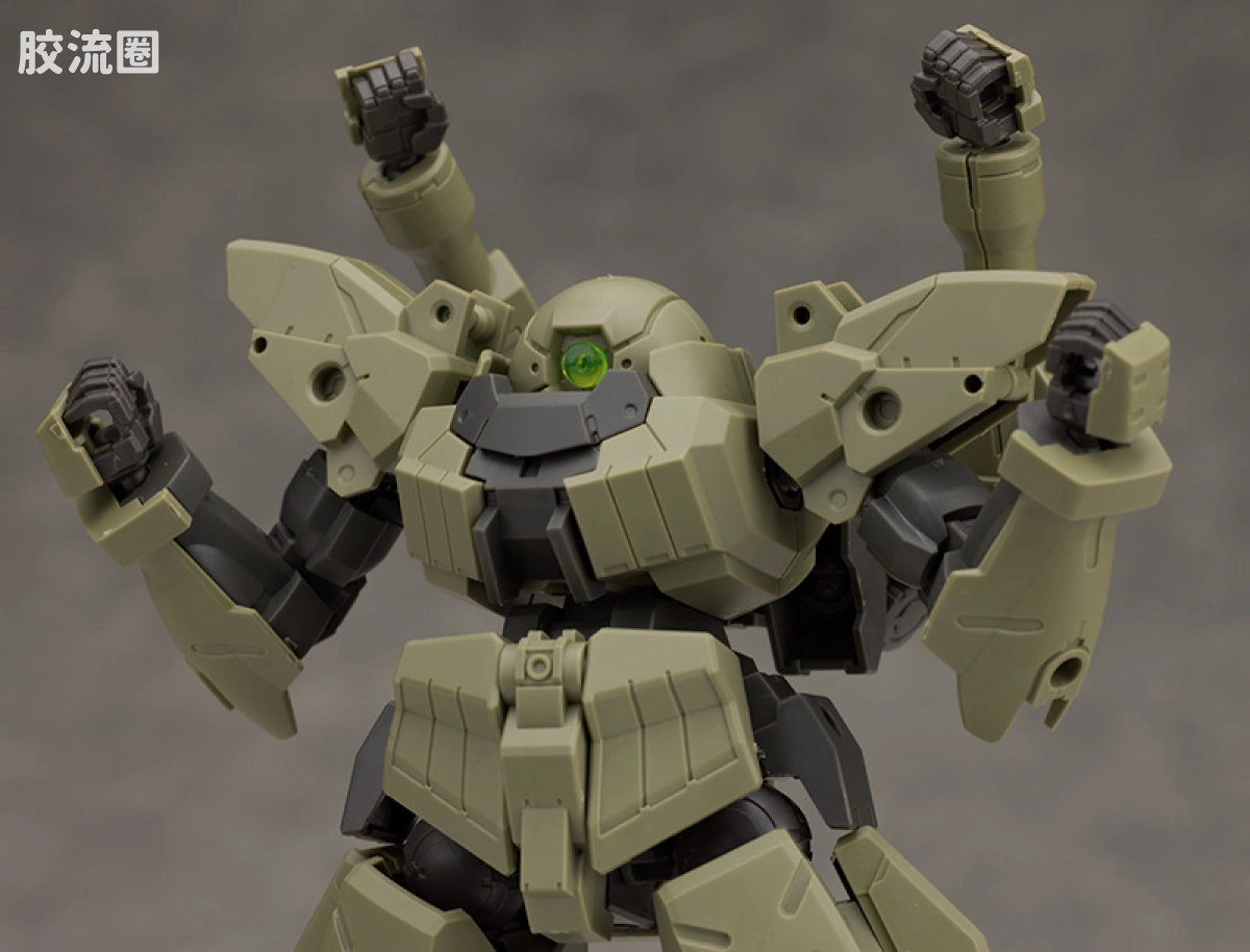 30MM 1/144 加德努瓦/Gardonova&雷维尔努瓦/Revernova（拜隆军） 44 bEXM-28 雷维尔诺瓦[绿色] - 图片