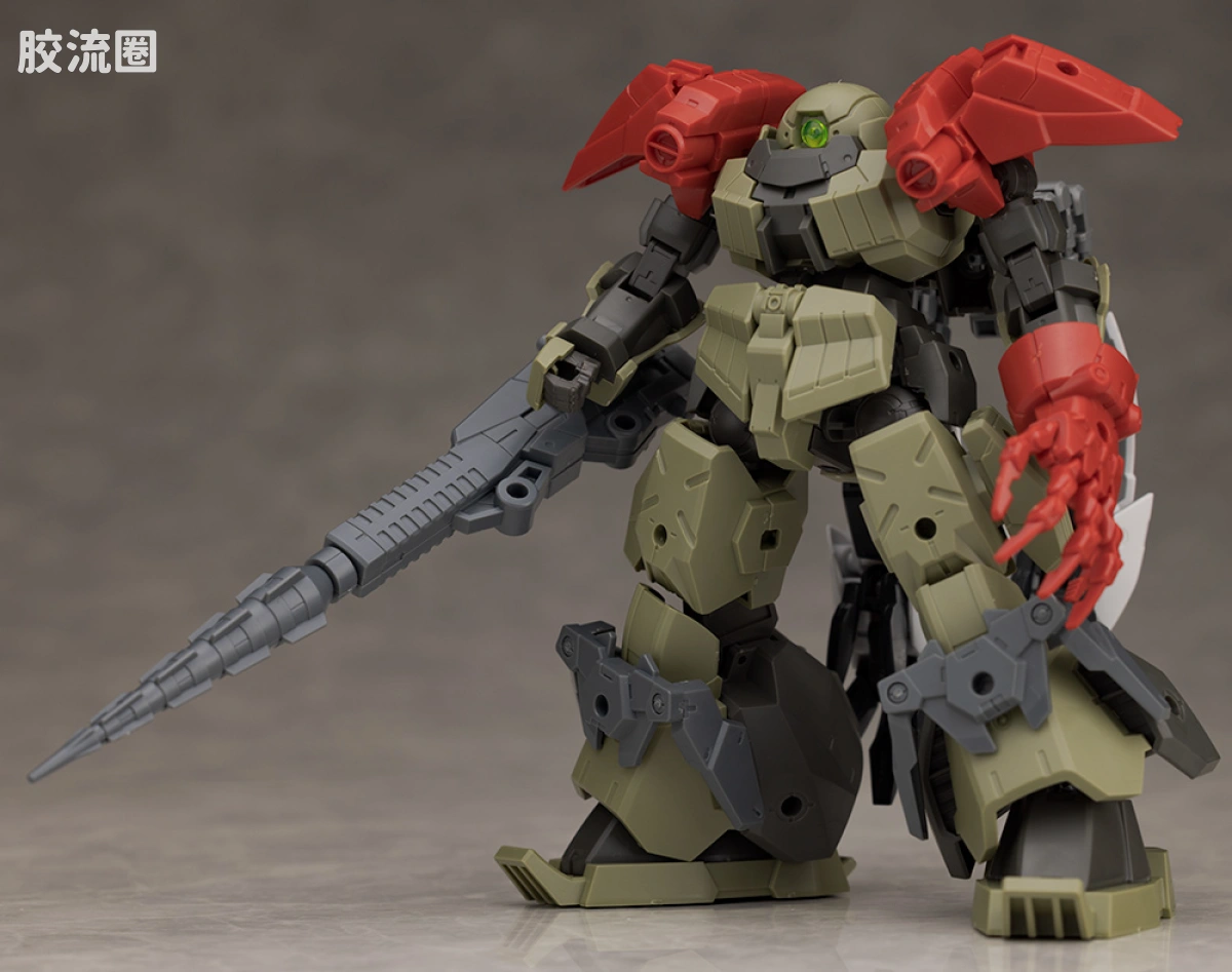 30MM 1/144 加德努瓦/Gardonova&雷维尔努瓦/Revernova（拜隆军） 44 bEXM-28 雷维尔诺瓦[绿色] - 图片