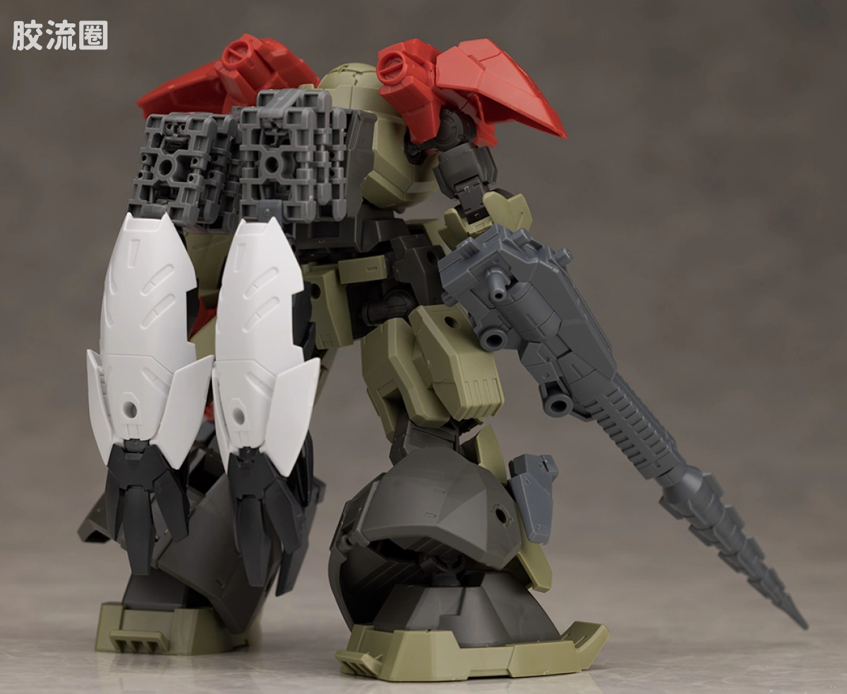 30MM 1/144 加德努瓦/Gardonova&雷维尔努瓦/Revernova（拜隆军） 44 bEXM-28 雷维尔诺瓦[绿色] - 图片