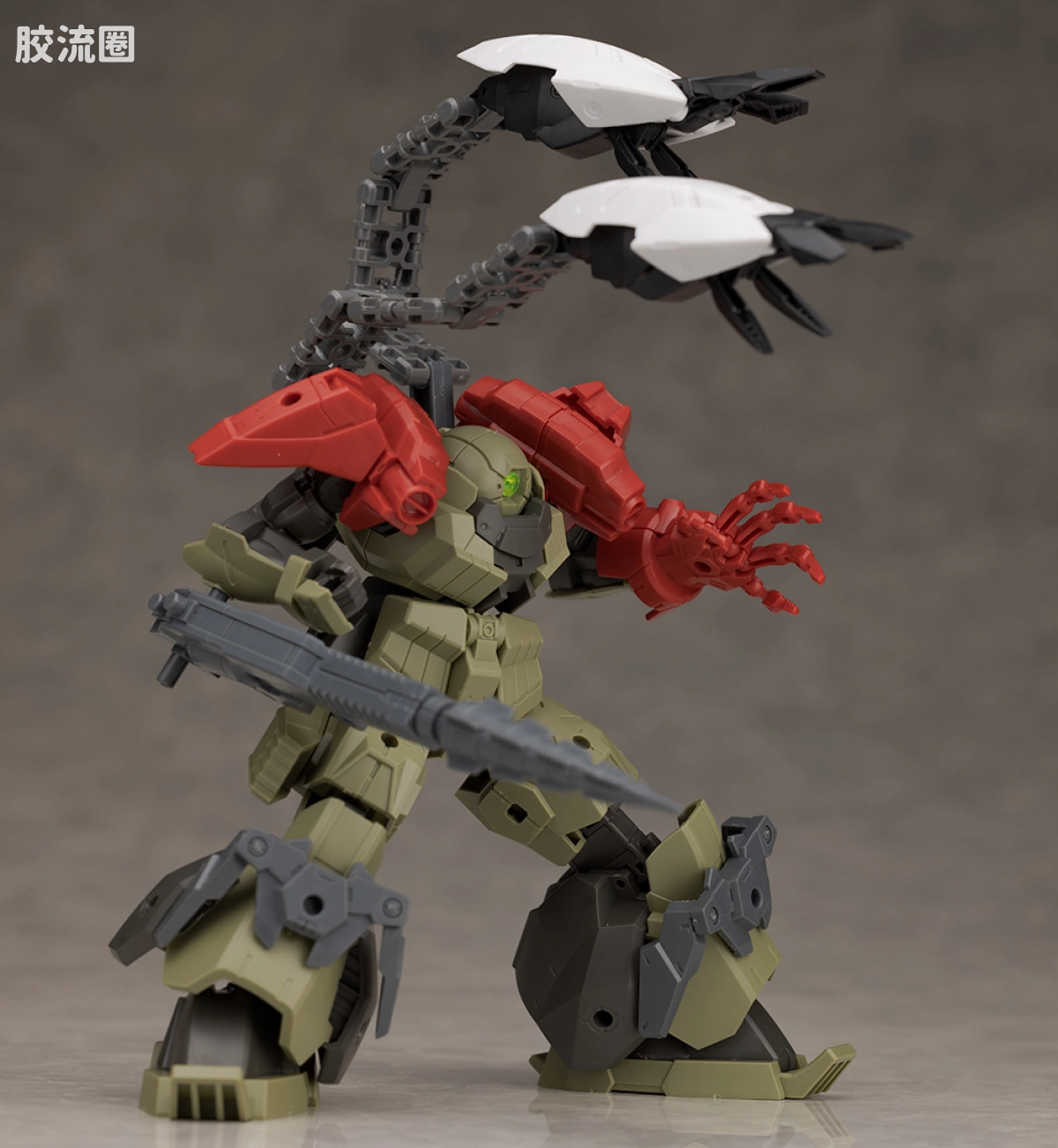 30MM 1/144 加德努瓦/Gardonova&雷维尔努瓦/Revernova（拜隆军） 44 bEXM-28 雷维尔诺瓦[绿色] - 图片