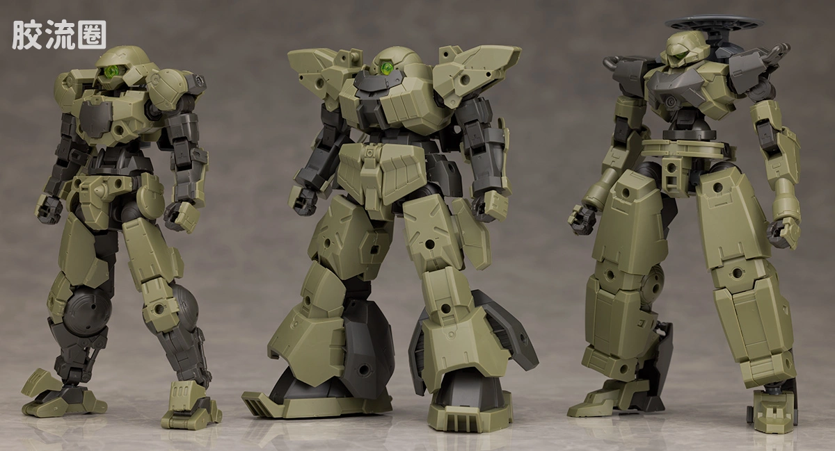 30MM 1/144 加德努瓦/Gardonova&雷维尔努瓦/Revernova（拜隆军） 44 bEXM-28 雷维尔诺瓦[绿色] - 图片