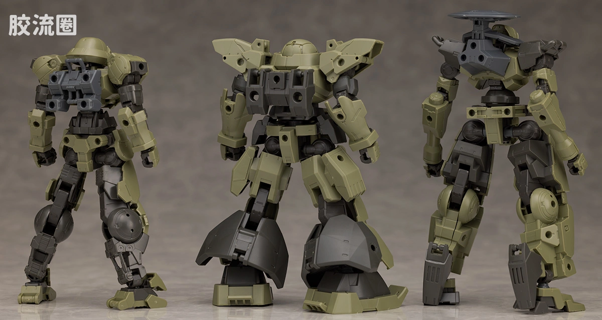 30MM 1/144 加德努瓦/Gardonova&雷维尔努瓦/Revernova（拜隆军） 44 bEXM-28 雷维尔诺瓦[绿色] - 图片