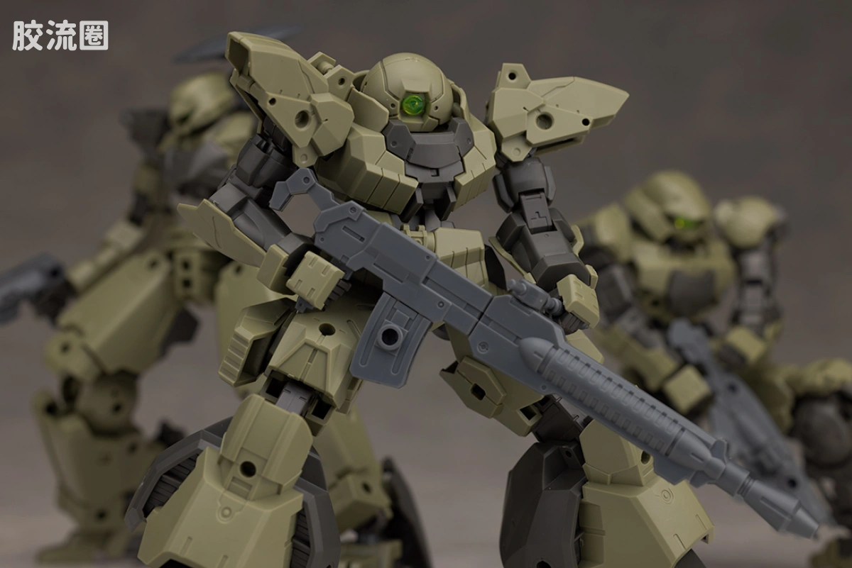 30MM 1/144 加德努瓦/Gardonova&雷维尔努瓦/Revernova（拜隆军） 44 bEXM-28 雷维尔诺瓦[绿色] - 图片