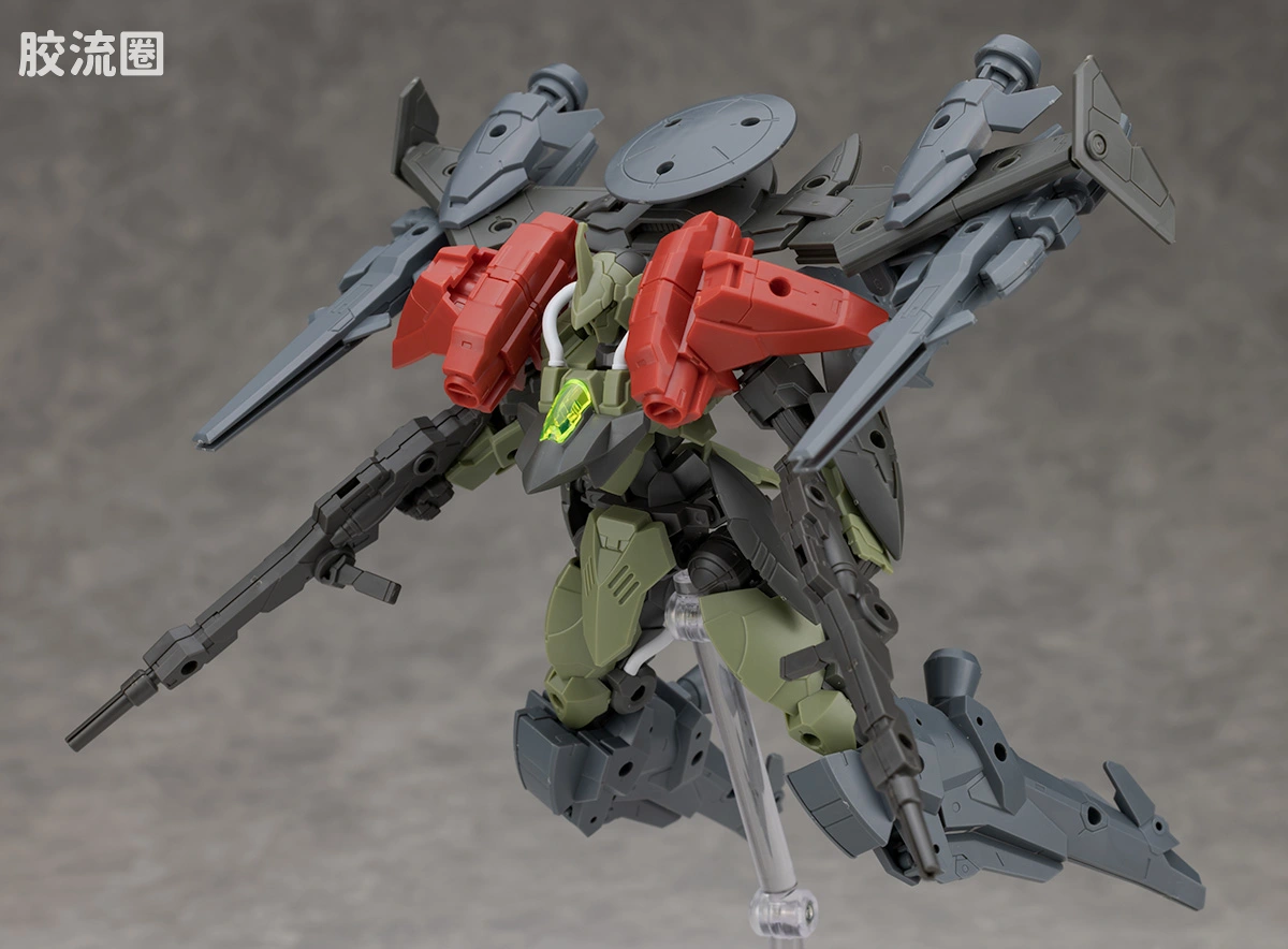 30MM 1/144 维尔德诺瓦（拜隆军） 63 bEXMｰ21 维尔德诺瓦[绿色] - 图片