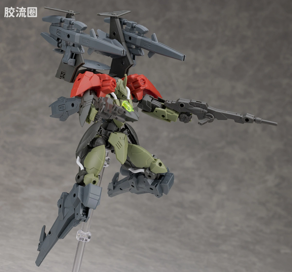 30MM 1/144 维尔德诺瓦（拜隆军） 63 bEXMｰ21 维尔德诺瓦[绿色] - 图片