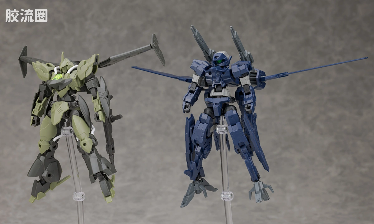 30MM 1/144 维尔德诺瓦（拜隆军） 63 bEXMｰ21 维尔德诺瓦[绿色] - 图片