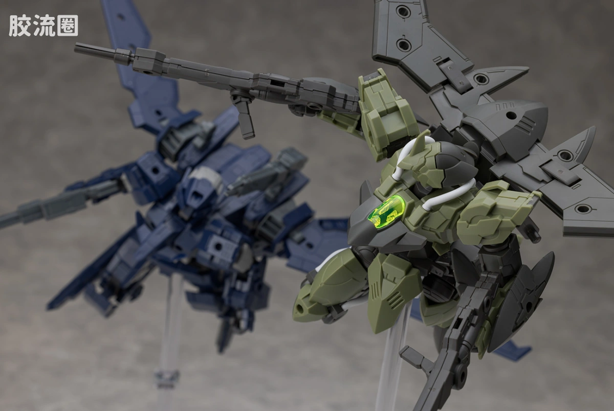 30MM 1/144 维尔德诺瓦（拜隆军） 63 bEXMｰ21 维尔德诺瓦[绿色] - 图片
