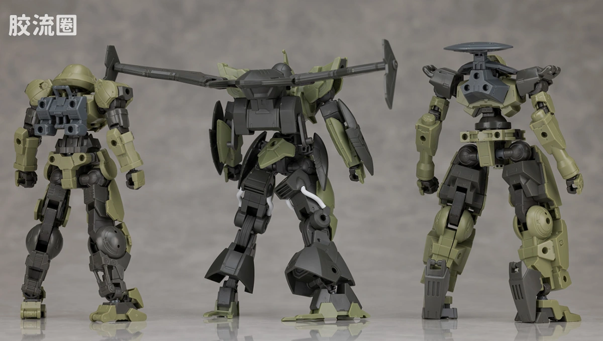 30MM 1/144 维尔德诺瓦（拜隆军） 63 bEXMｰ21 维尔德诺瓦[绿色] - 图片
