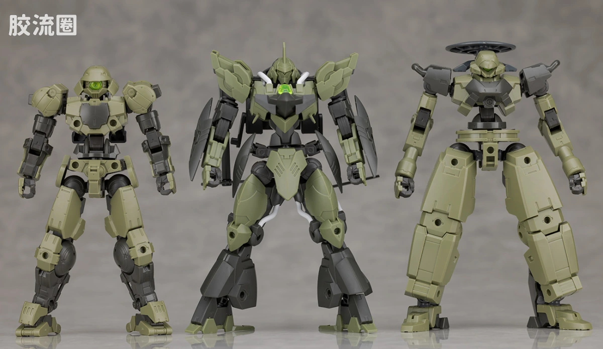30MM 1/144 维尔德诺瓦（拜隆军） 63 bEXMｰ21 维尔德诺瓦[绿色] - 图片