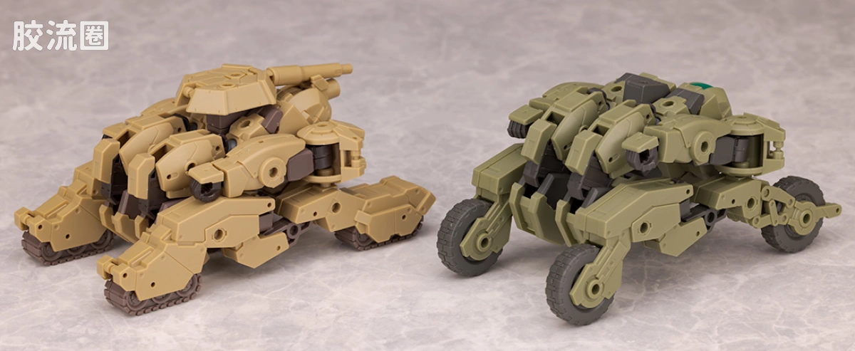 30MM 1/144 沃尔帕努瓦/Volvanova（拜隆军） 51 bEXM-33T 沃尔帕诺瓦(坦克Ver.) - 图片