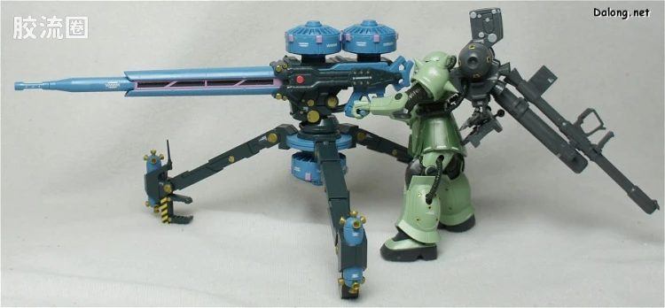 HG 雷霆宙域 普通版 扎古II+大枪套装 - 图片