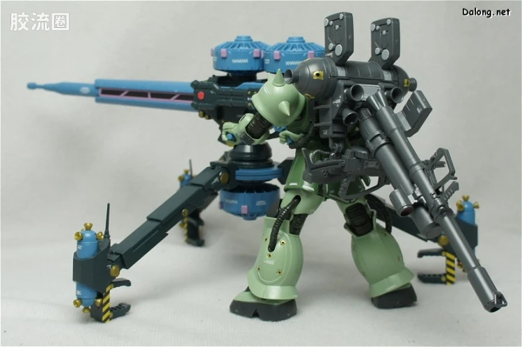 HG 雷霆宙域 普通版 扎古II+大枪套装 - 图片