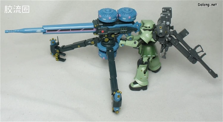 HG 雷霆宙域 普通版 扎古II+大枪套装 - 图片