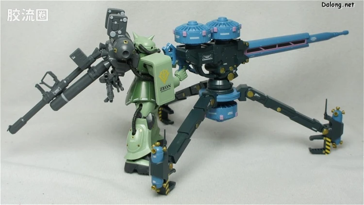 HG 雷霆宙域 普通版 扎古II+大枪套装 - 图片